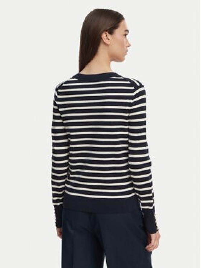 Tommy Hilfiger Sweter WW0WW40098 Granatowy Regular Fit