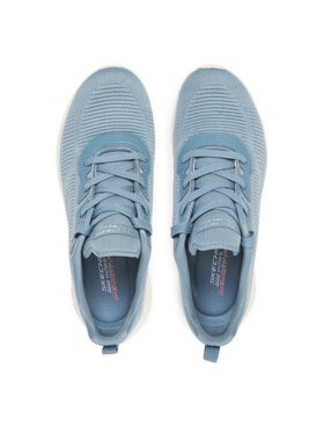 Skechers Sneakersy Bobs Squad-Tough Talk 32504/LTBL Niebieski