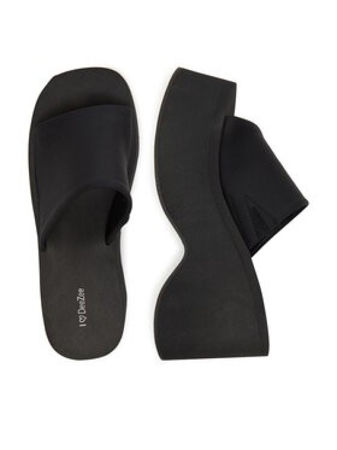 DeeZee Klapki E2485-1 Czarny