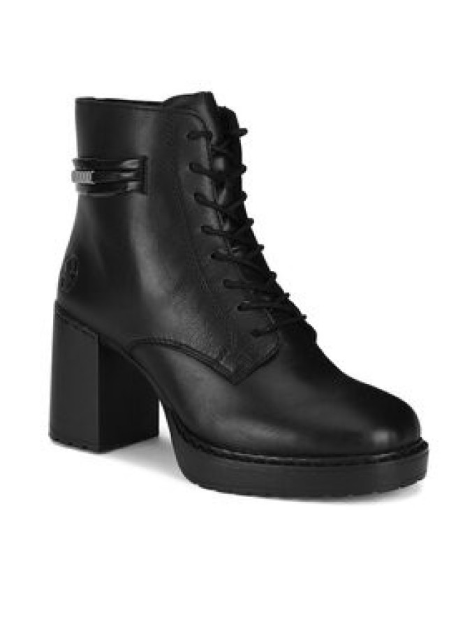 Rieker Trzewiki Y4102-00 Czarny