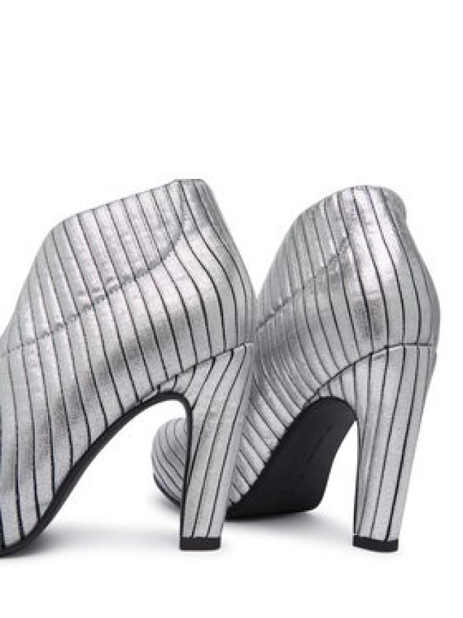 United Nude Botki Fold HI II 10870851129 Srebrny