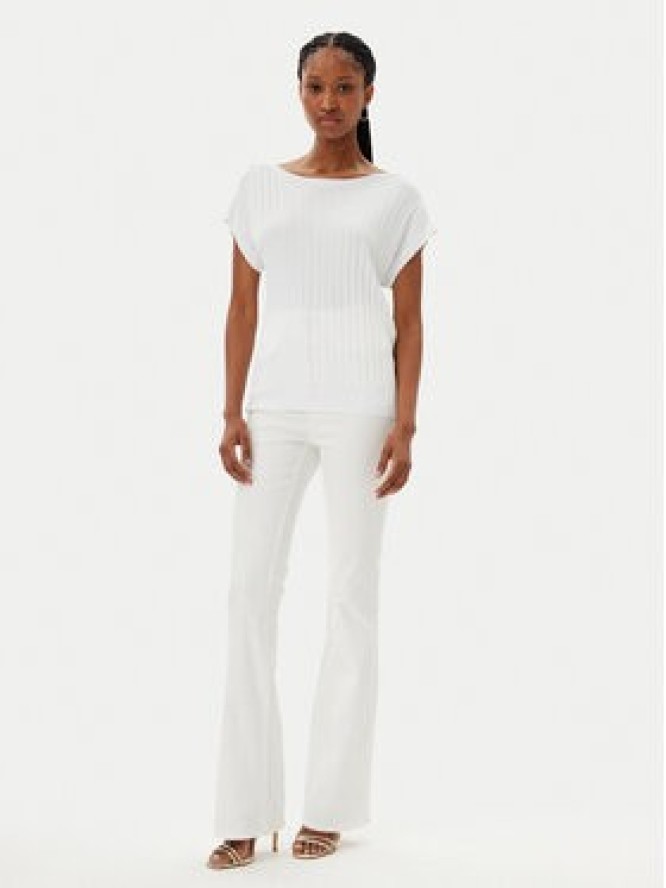 MET Bluzka M10 242MG Biały Regular Fit