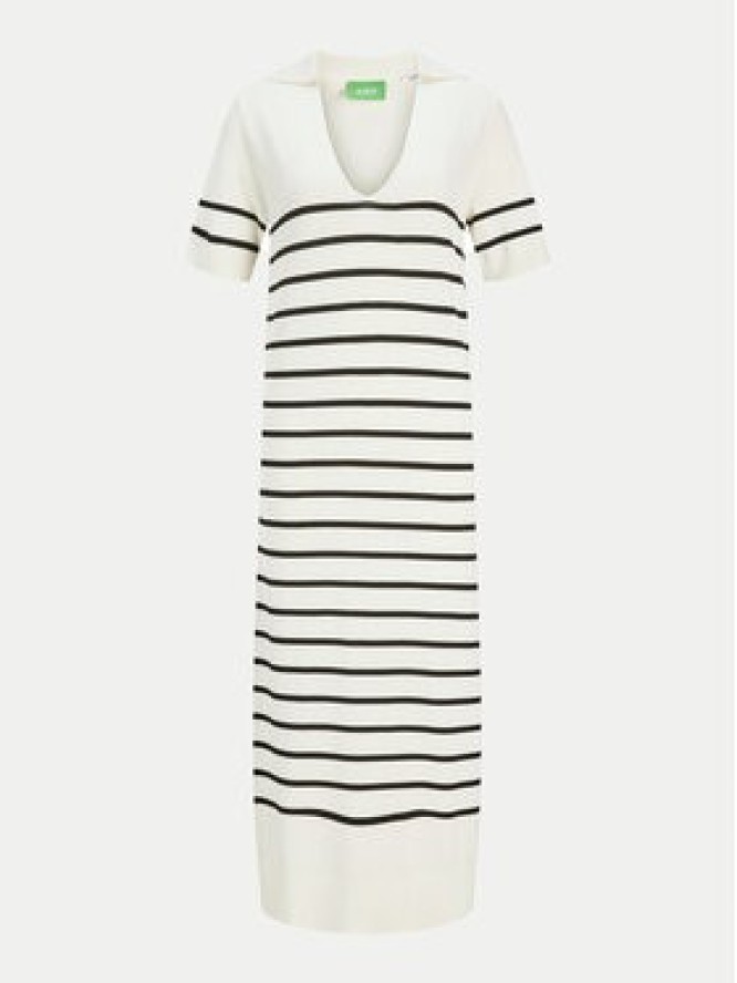 JJXX Sukienka dzianinowa Layla 12269784 Écru Regular Fit