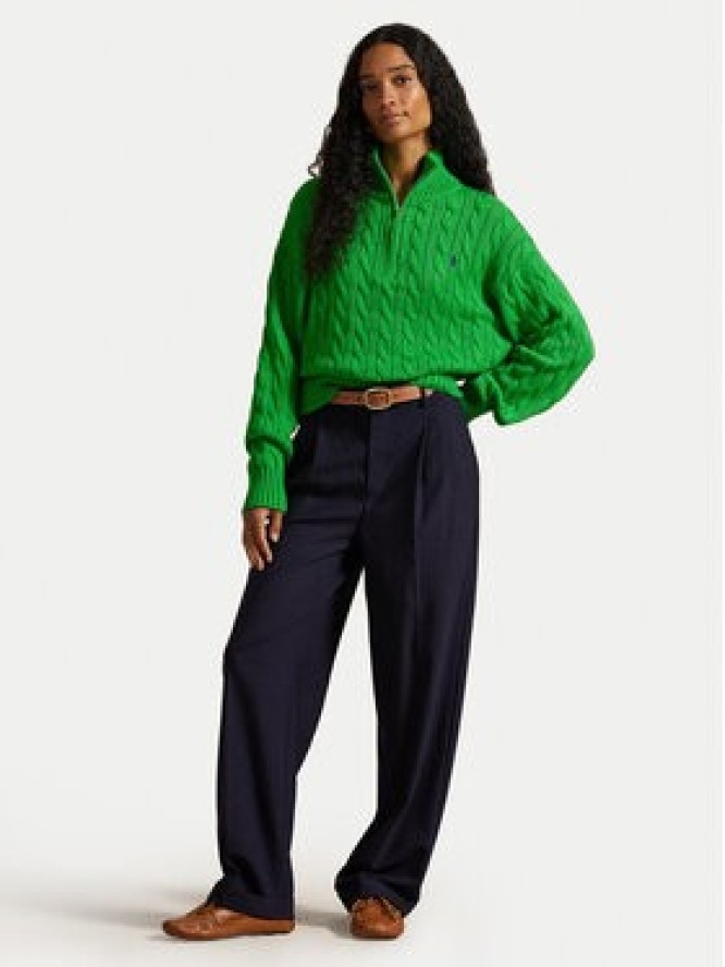 Polo Ralph Lauren Sweter 211963467500 Zielony Relaxed Fit