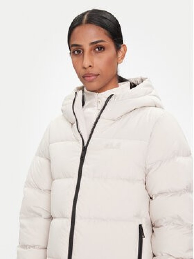Jack Wolfskin Kurtka puchowa Frozen Palace A65097 Beżowy Regular Fit