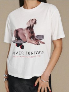 Koszulka z krótkim rękawem - kremowy