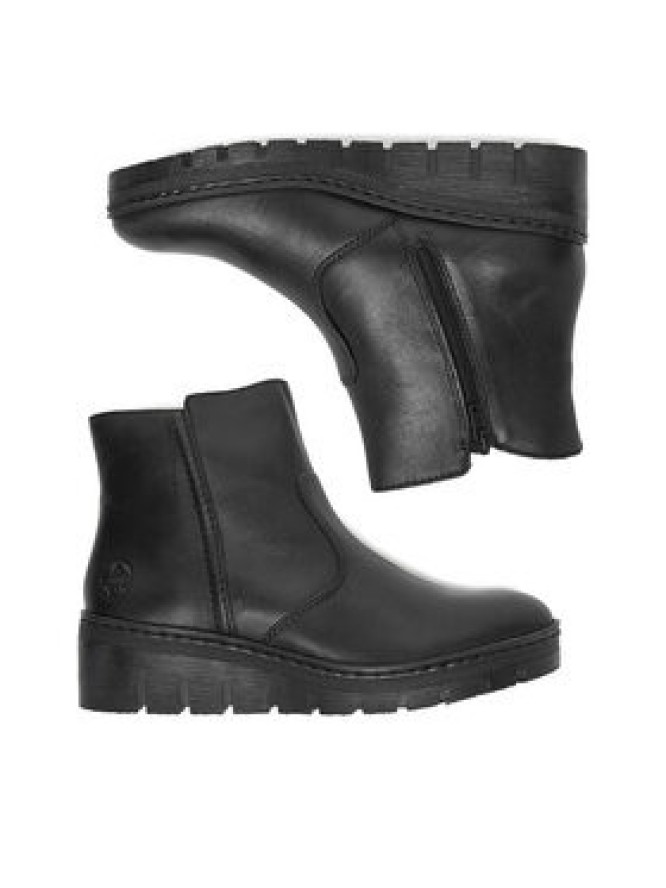 Rieker Botki CEO-X9165-01 Czarny