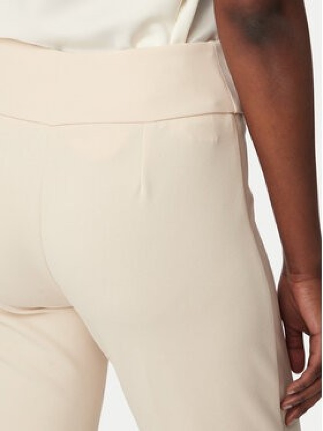 Rinascimento Spodnie materiałowe CFC0127875003 Beżowy Straight Fit