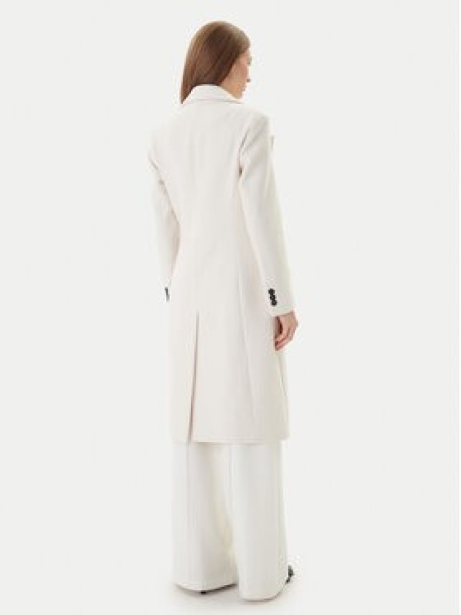 Maryley Płaszcz przejściowy 25IB807/01PA Écru Regular Fit