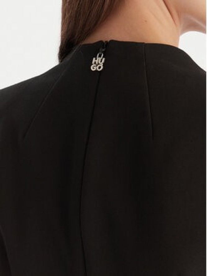 HUGO Sukienka koktajlowa Kelendi 50547655 Czarny Slim Fit