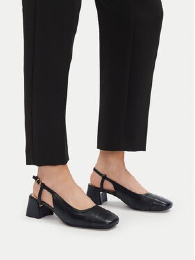 Clarks Czółenka Nyta45 Sling 26181320 Czarny