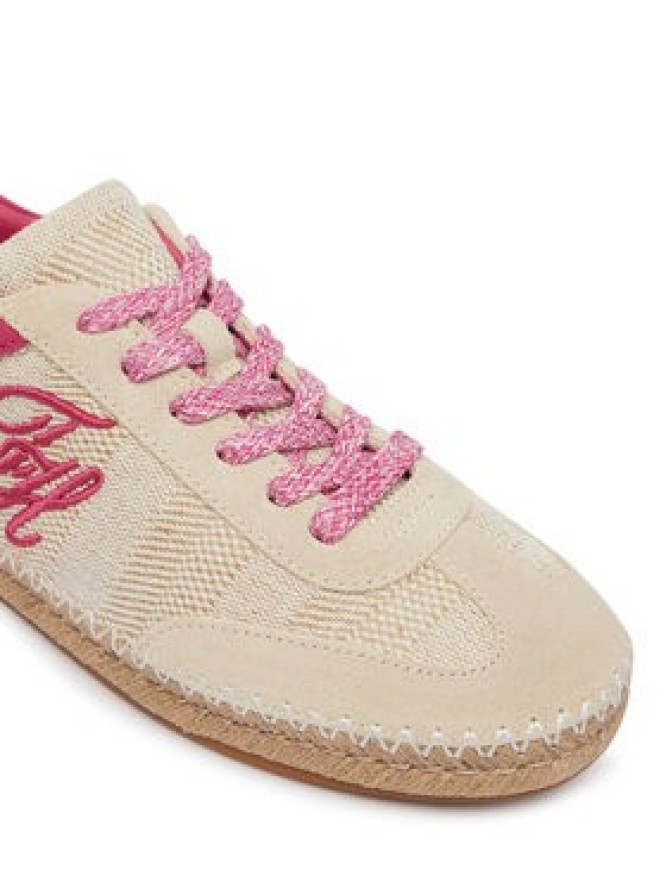 Tommy Hilfiger Espadryle Woven Logo Embroidery FW0FW09108 Beżowy