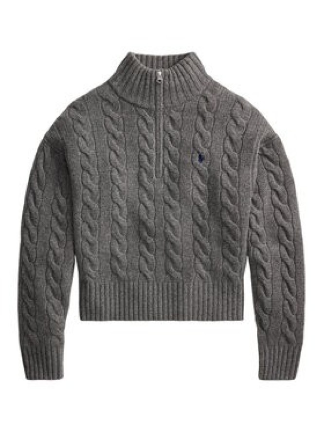 Polo Ralph Lauren Sweter 211972130501 Szary Regular Fit