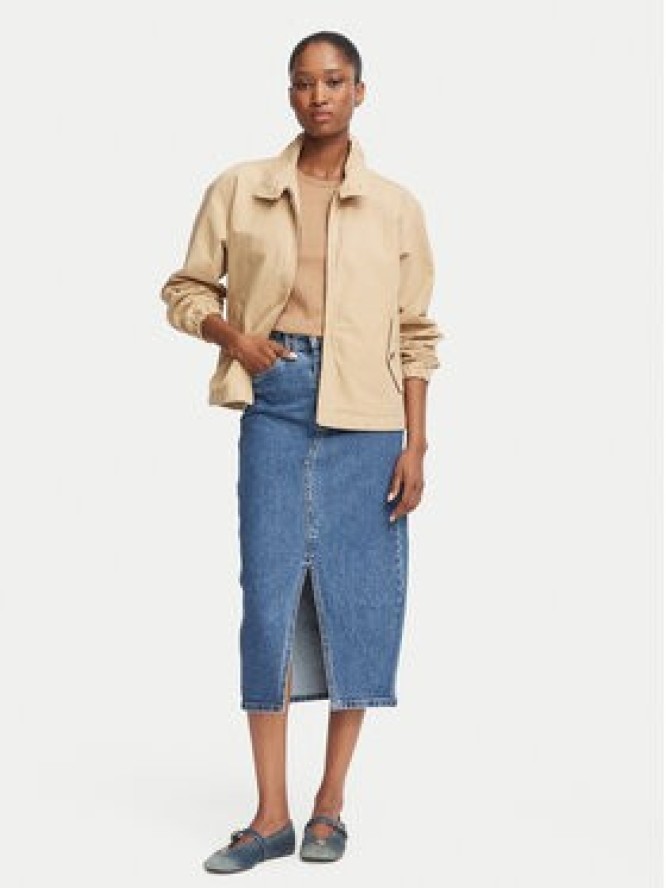 Vero Moda Spódnica jeansowa Veri 10295731 Niebieski Regular Fit