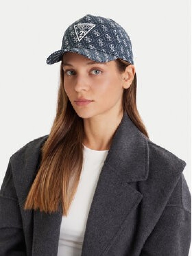 Guess Czapka z daszkiem H5YZ03 WO08O Granatowy