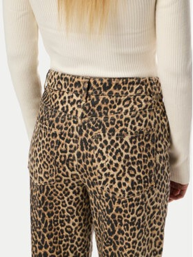 Pieces Jeansy Salume 17156943 Brązowy Straight Fit