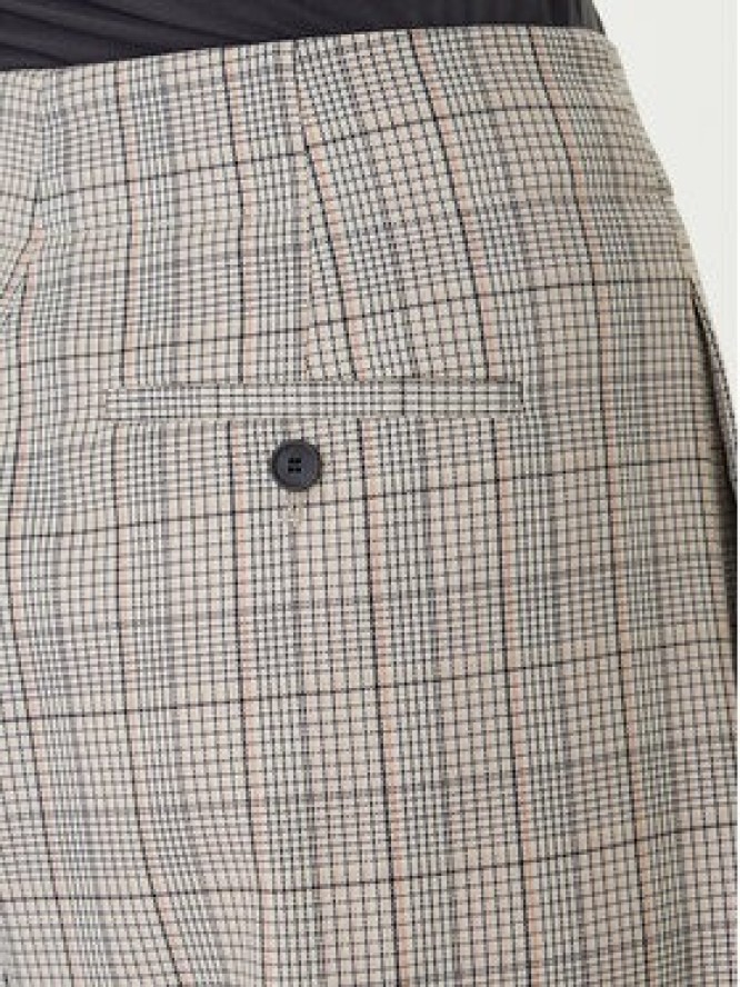 BOSS Spodnie materiałowe Telda1 50553949 Beżowy Oversize