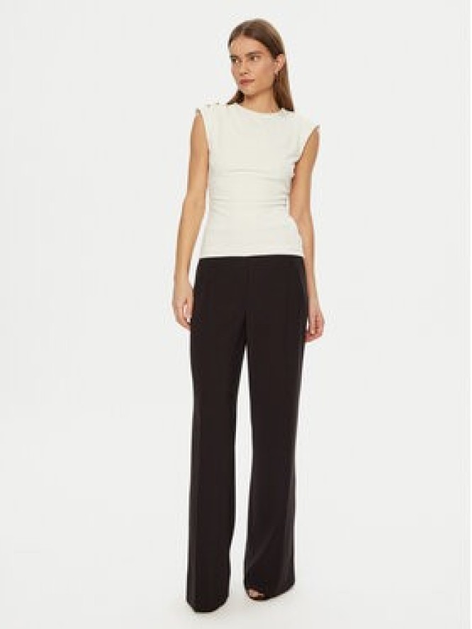 Marciano Guess Bluzka 5RGP07 6263A Écru Regular Fit