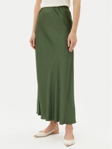 ViCOLO Spódnica maxi TD0472 Zielony Slim Fit