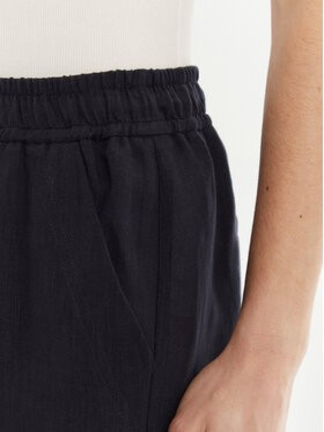 Marella Spodnie materiałowe Mattino 2513131084 Granatowy Wide Leg