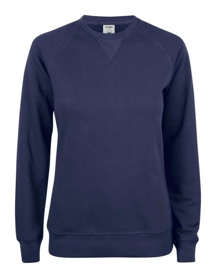 clique Premium OC Roundneck Women – damska bluza z bawełny organicznej