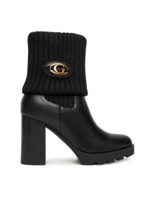 Guess Botki FLFNSO FAP10 Czarny