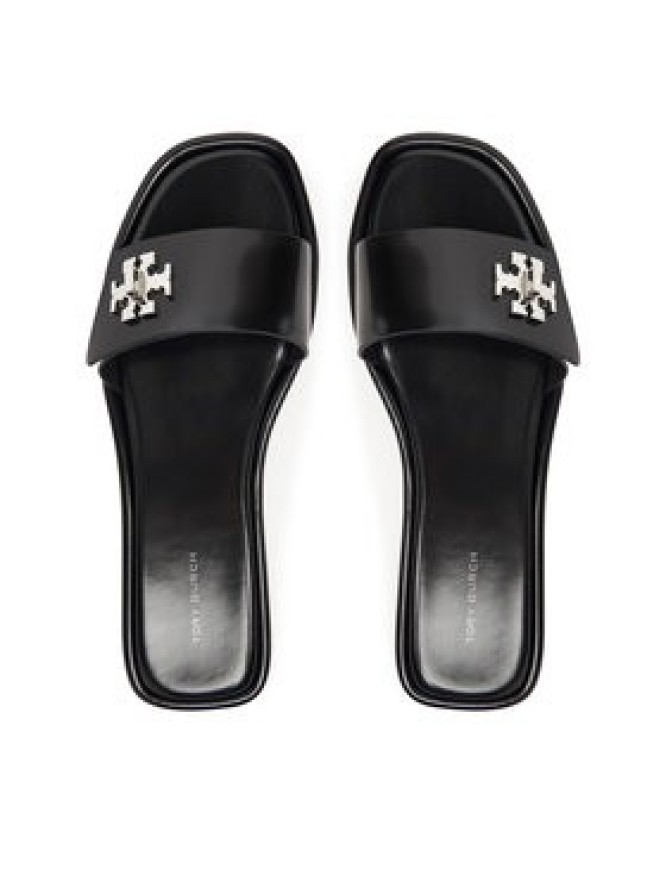 Tory Burch Klapki T Lock Slide 164676 Czarny