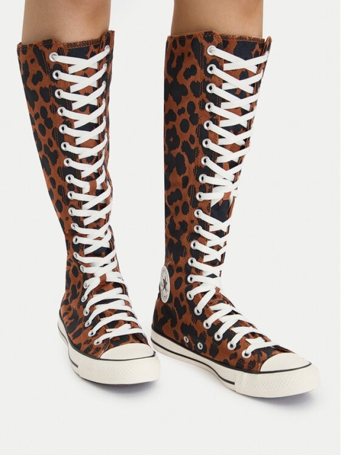 Converse Trampki Chuck Taylor All Star Xxhi Cheetah A17881C Brązowy