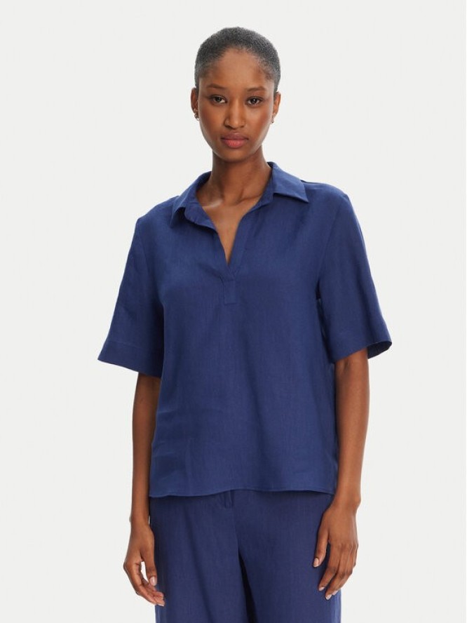 Marella Bluzka Nave 2515111032 Niebieski Regular Fit