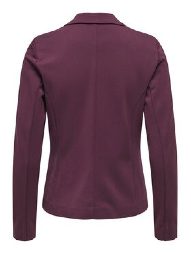 ONLY Marynarka Poptrash 15153144 Bordowy Regular Fit