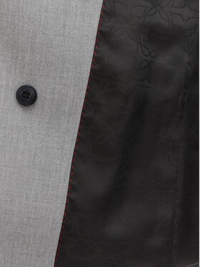 HUGO Marynarka Antegi 50554018 Szary Relaxed Fit