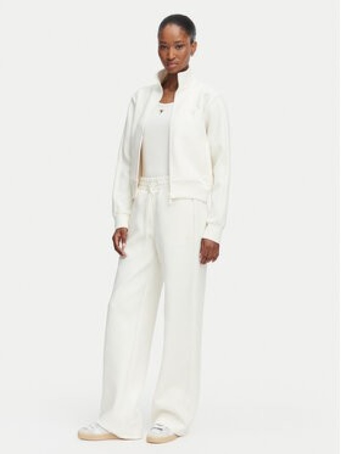 Guess Spodnie dresowe V6YB10 K4295 Kremowy Regular Fit