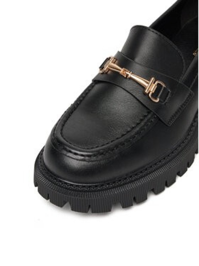 DeeZee Loafersy H101202-01 Czarny