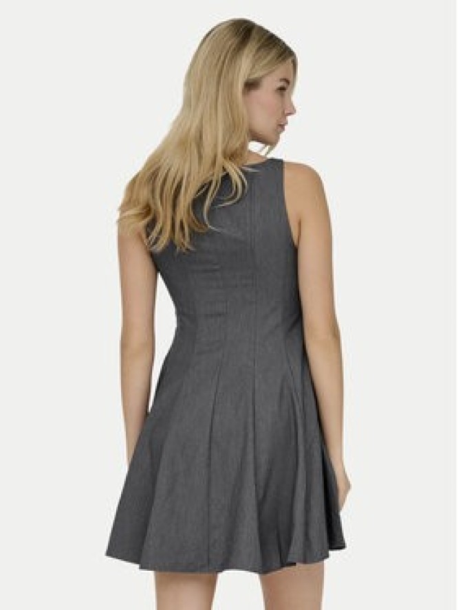 ONLY Sukienka codzienna Lunita 15370914 Szary ciemny Regular Fit