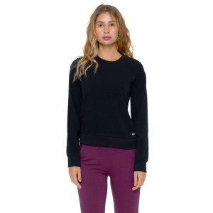 Bluza zimowa Leone 1947 Never Without Damen z Rundhalsausschnitt