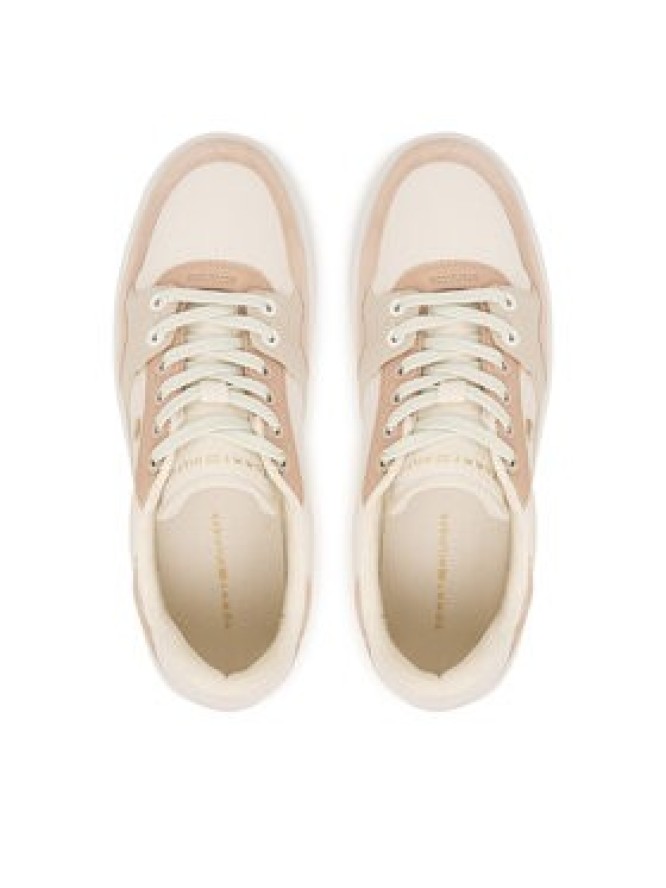 Tommy Hilfiger Sneakersy Court FW0FW09177 Écru