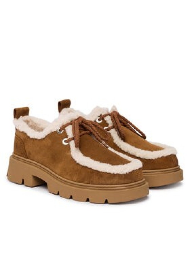 Inuikii Półbuty Mocabee Curly 1015.003.0011.171 Brązowy