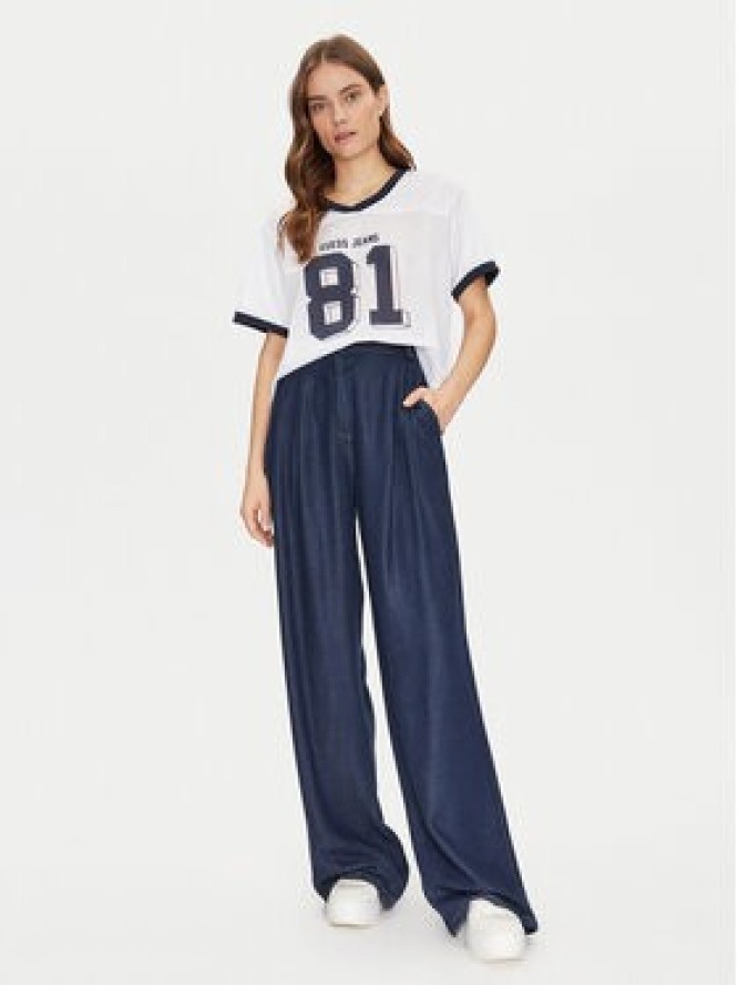 Guess Jeans T-Shirt W5GI59 KCTE2 Biały Regular Fit