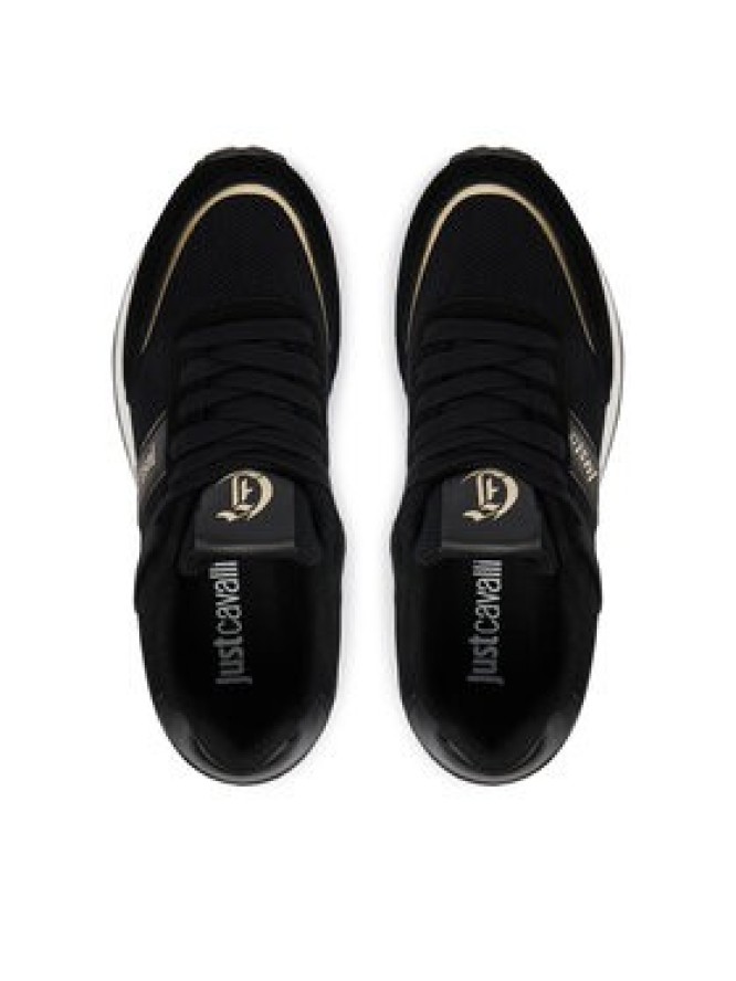 Just Cavalli Sneakersy 80RA3SJ1 ZSE48 Czarny
