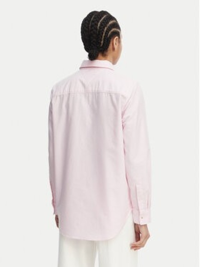 Tommy Hilfiger Koszula Fit Flag Embroidery Oxford WW0WW46111 Różowy Regular Fit