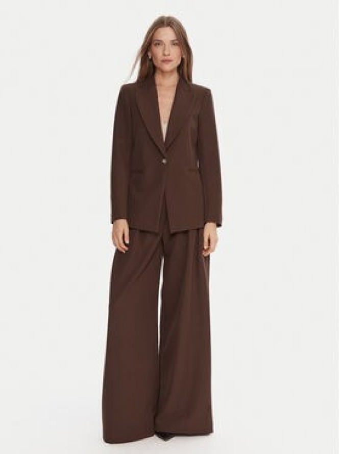 Maryley Marynarka 25IB187/M06/43CO Brązowy Regular Fit