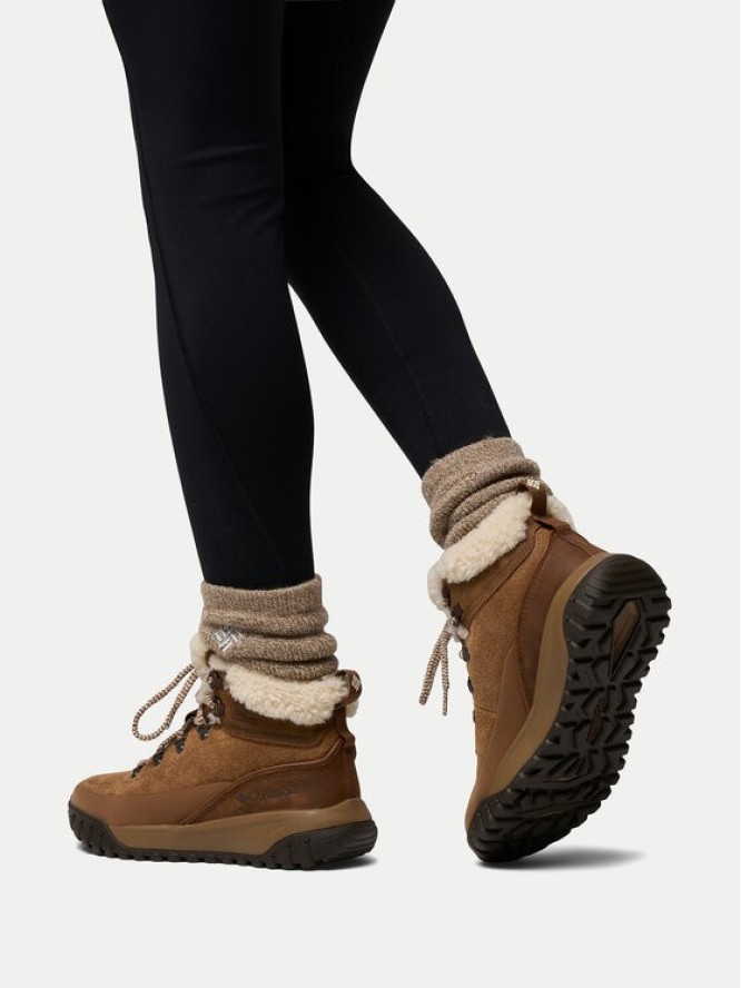 Columbia Śniegowce Burnsider 2165871 Brązowy