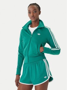 adidas Bluza Firebird Classic KD1333 Zielony Regular Fit