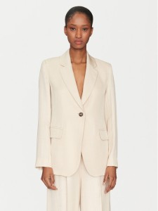 Marella Marynarka Elletra1 2515041191 Beżowy Regular Fit