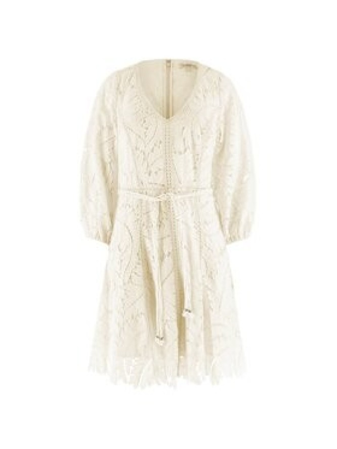 Guess Sukienka codzienna 181239 Biały Classic Fit
