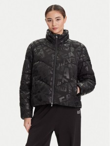 EA7 Emporio Armani Kurtka zimowa 7W000654 AF16408 FC202 Czarny Regular Fit