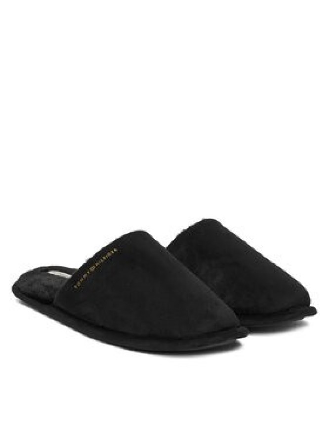Tommy Hilfiger Kapcie Soft House Shoe FW0FW08853 Czarny