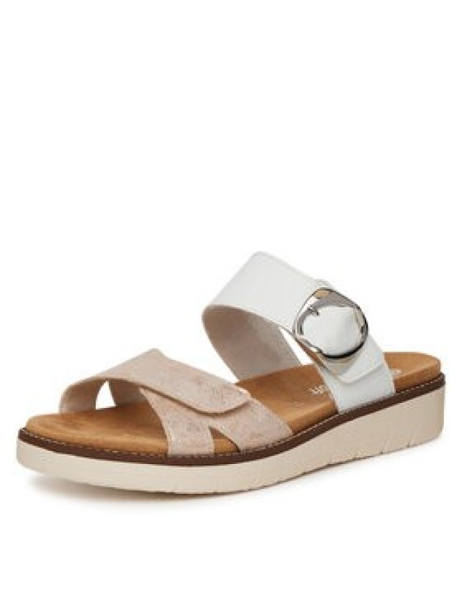 Remonte Klapki D2048-90 Beżowy