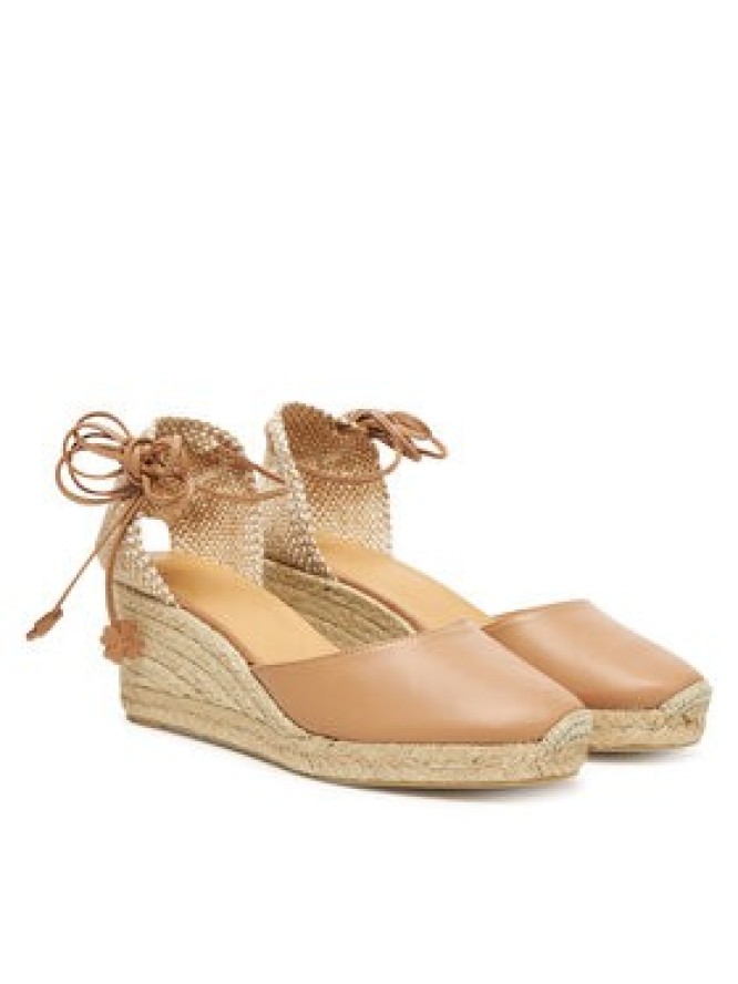 Castañer Espadryle Carina/6/250 025338 Beżowy