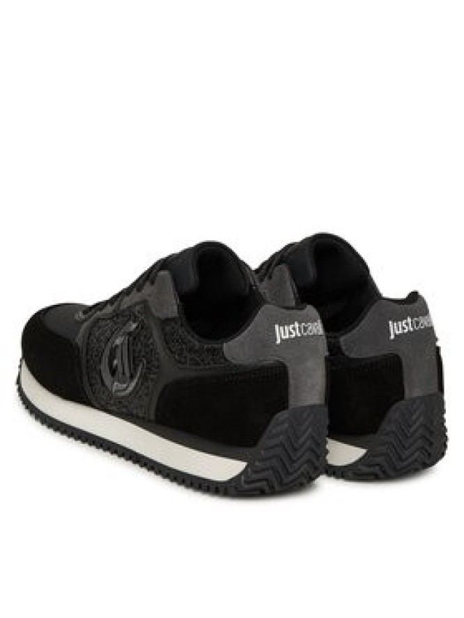 Just Cavalli Sneakersy 79RA3SR1 ZSD68 Czarny